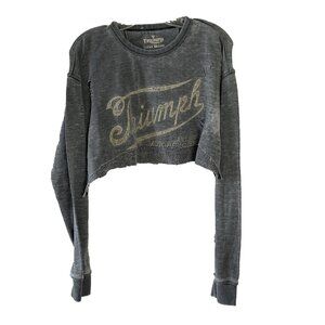 Lucky Brand Gray Long Sleeve Tee